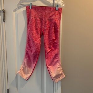 Beachbody Pink Ombre Leggings